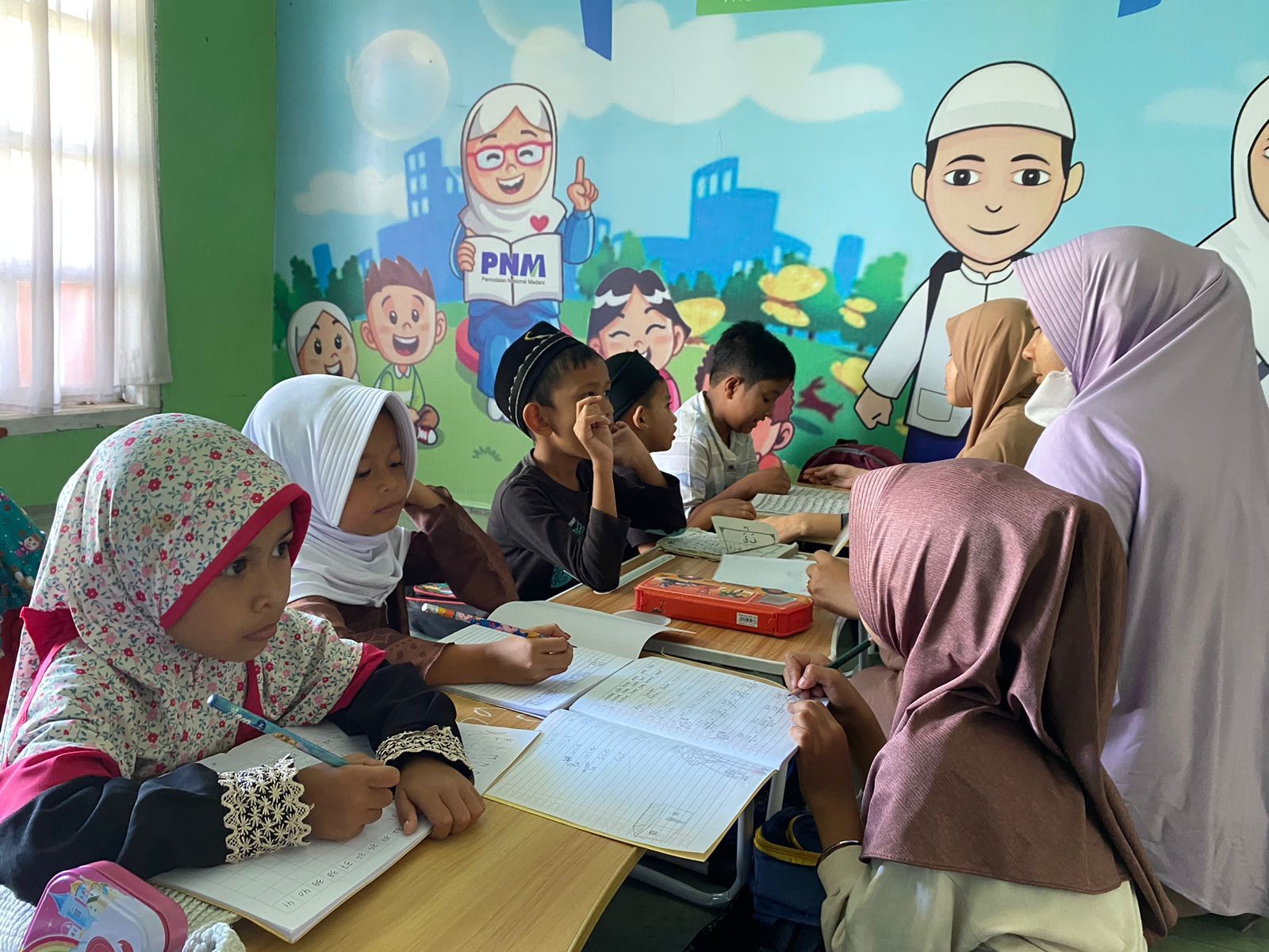 Cerita Ruang Pintar PNM untuk Anak Indonesia (foto: MNC Media)