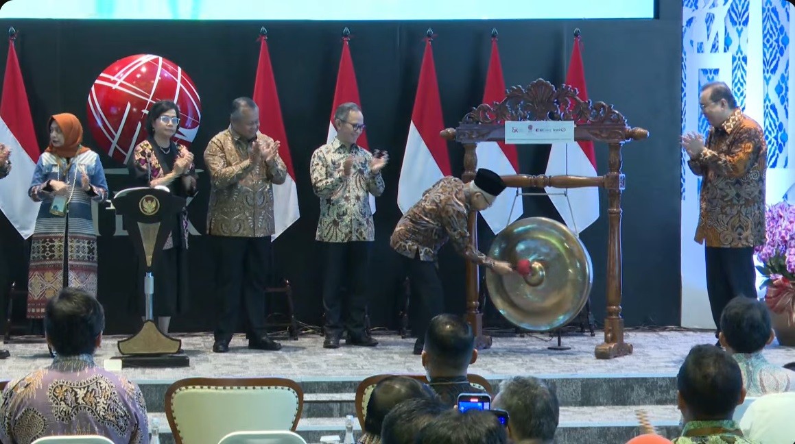 Wapres Resmi Buka Perdagangan Bursa 2024 (Foto YouTube IDX)