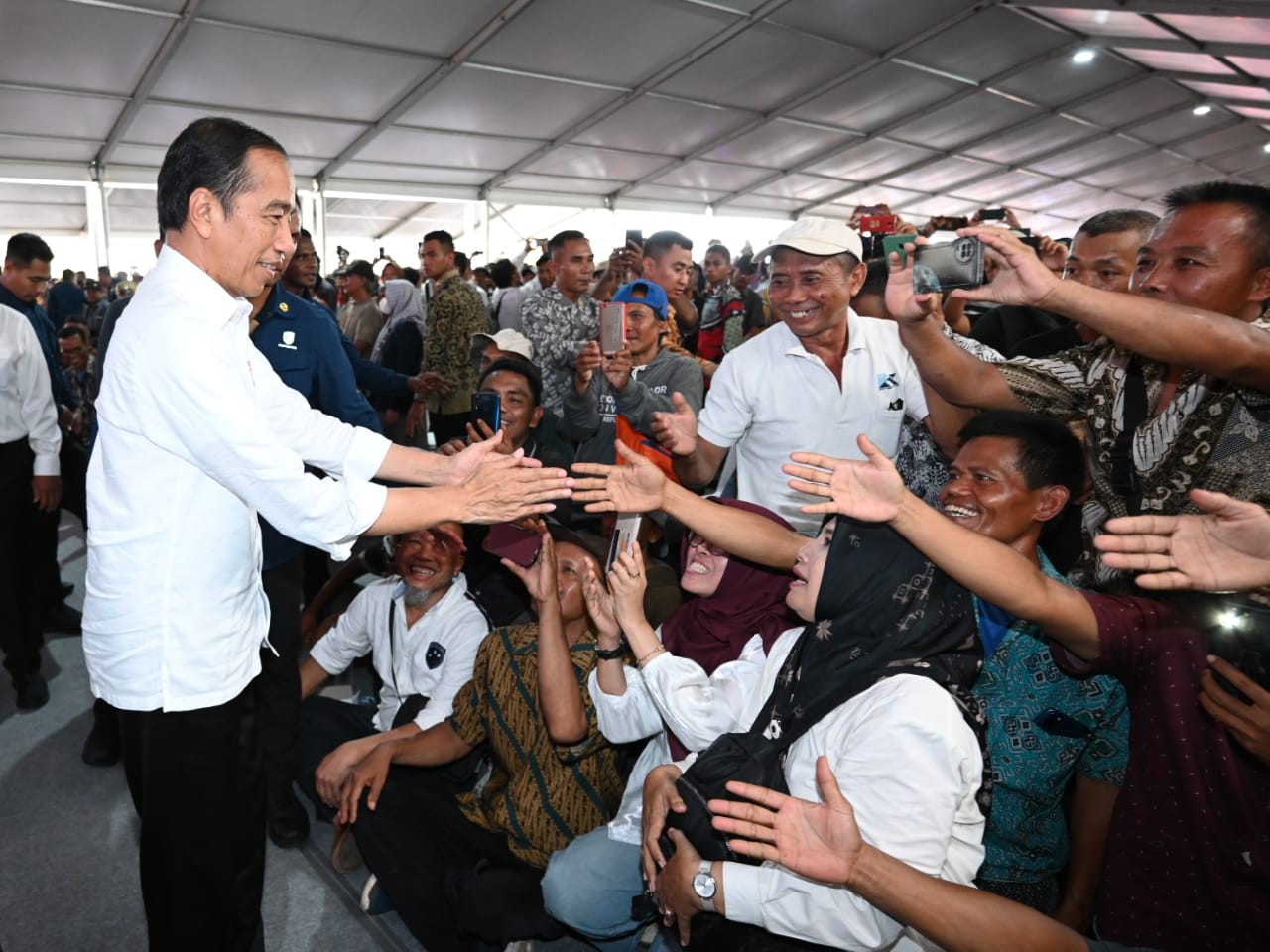 Jokowi Apresiasi Peran Petani Tekan Nilai Impor Jagung (foto: MNC Media)
