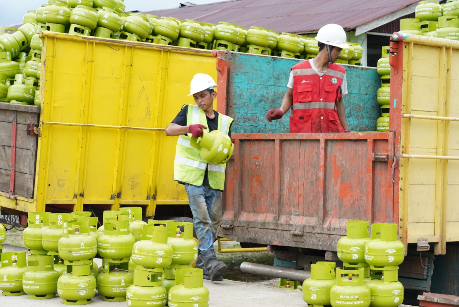 31,5 Juta Pengguna LPG 3 Kg Transaksi Melalui Merchant App Pertamina. (Foto: Dok. Pertamina)