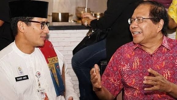 Sandiaga Kenang Rizal Ramli: Kawan Diskusi dan Sosok Inspiratif di Bidang Ekonomi. (Foto IG @sandiuno)