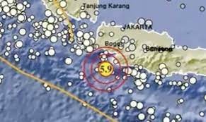 Gempa M5,9 Guncang Bayah Banten, Dirasakan hingga Bogor (foto: MNC Media)