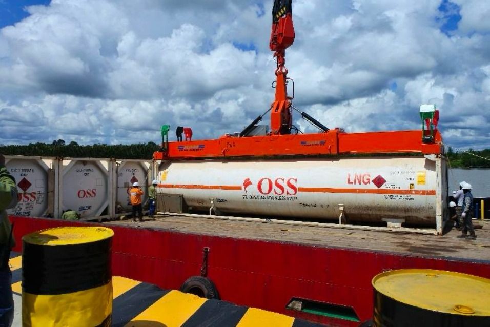Kembangkan Bisnis Mini LNG, PGN Salurkan Gas ke Pelanggan Smelter di Sulteng. (Foto: Dok. PGN)