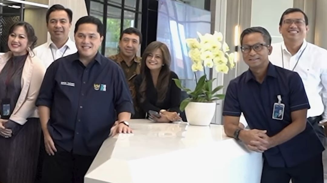 Erick Apresiasi Program Digitalisasi Thematic Education Outlet BNI (BBNI) (foto: MNC Media)
