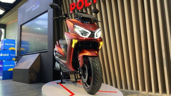 Serbu, Polytron Rilis Motor Listrik Fox-S, Harga Cuma Rp 9 Jutaan. (Foto: MNC Media)