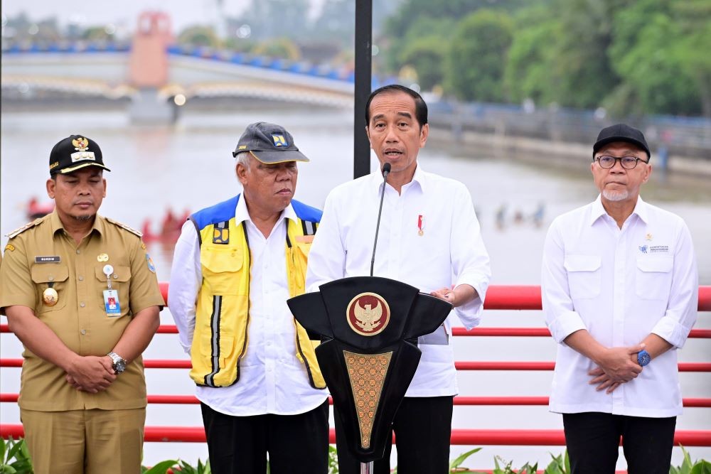 Jokowi Resmikan Tiga Jembatan Pengganti Jembatan Callender Hamilton Di ...