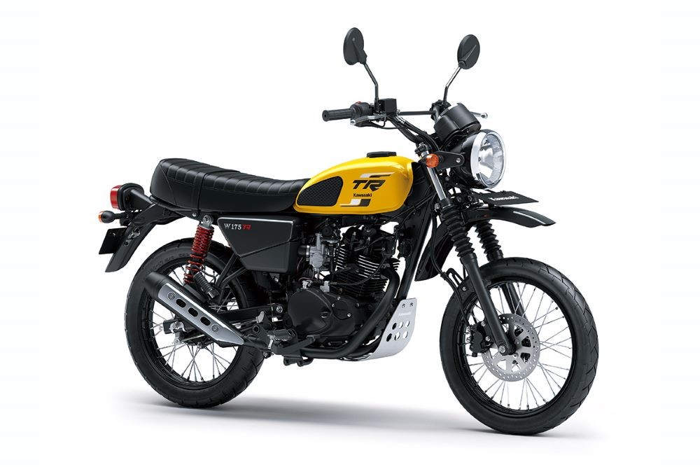 Hadirkan Nuansa Retro, Kawasaki W175TR Dijual Seharga Rp34,3 Juta. Foto: MNC Media.