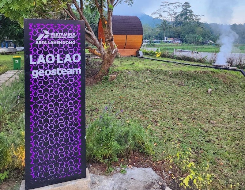 PGEO Resmikan Lao-Lao Geopark, Kolam Air Panas Pertama di RI Pakai Energi Geothermal (Foto Dok PGEO)