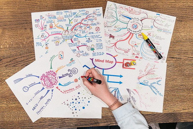 Cara Membuat Mind Mapping di HP untuk Belajar dan Presentasi. (Foto: MNC Media)   