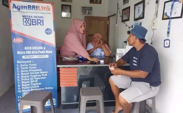 Gaji Agen BRILink Menggiurkan? Begini Skema Pembagian Keuntungannya. (Foto: MNC Media)   