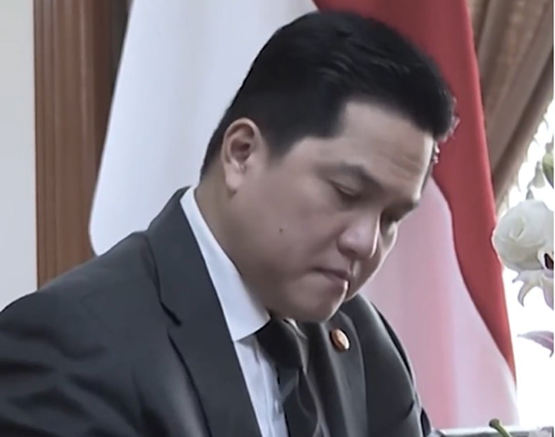 Erick Thohir Minta Praktik Kejahatan Pertambangan Harus Dibasmi (FOTO:MNC Media)