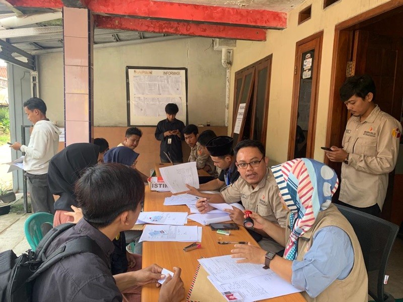 4.662 Peserta Jalani Tes Wawancara Pengawas TPS, Kalau Lolos Gajinya Segini (Foto Fariz Abdullah)