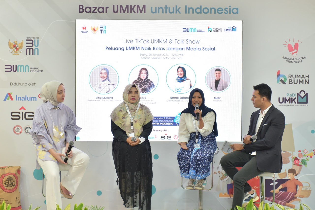 Semen Indonesia (SMGR) Sukses Dukung UMKM Produsen Jamu Go Internasional (foto: MNC media)