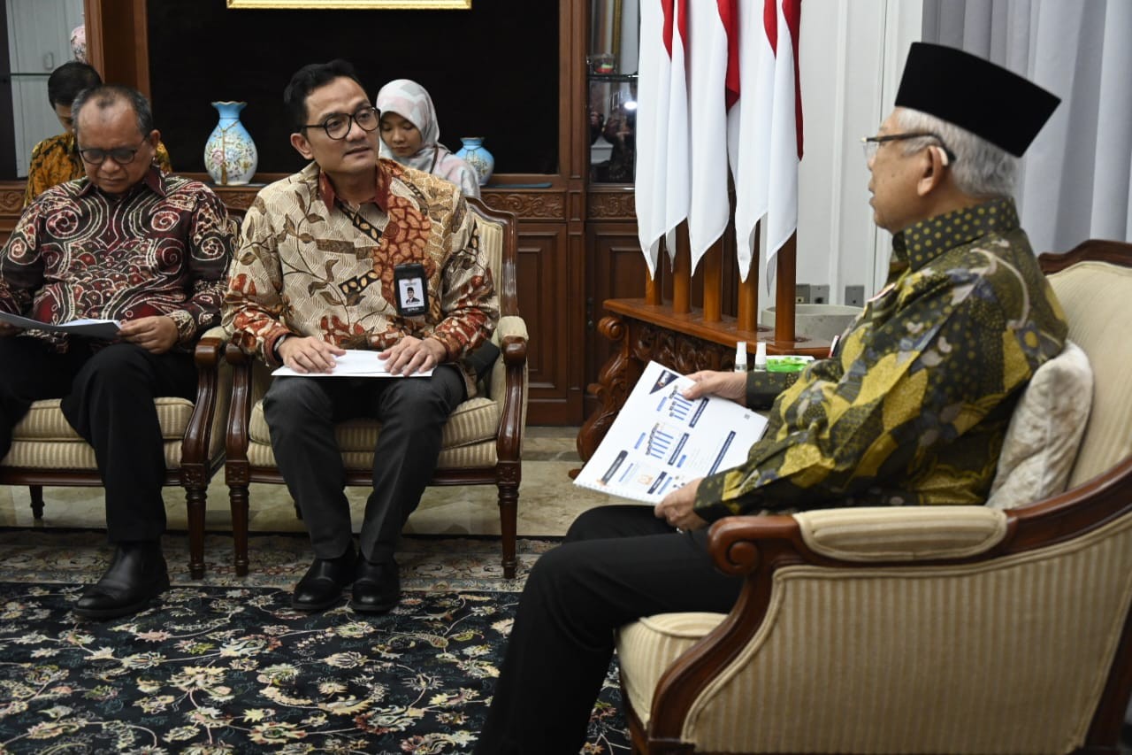 Wapres dan BPKH  Bahas Penyelenggaraan Haji di Tengah Visi Arab Saudi 2030. (Foto: Dok BPKH)