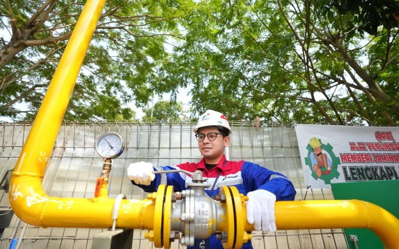 PGN Tingkatkan Aliran Gas Bumi 48 BBTUD ke Jawa Tengah. Foto: MNC Media.