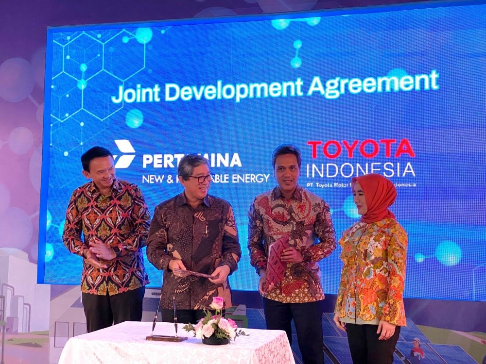 Pertamina Gandeng Toyota Kembangkan Ekosistem Hidrogen Untuk Transportasi