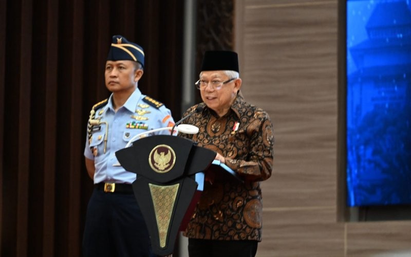 Wapres Ma’ruf Amin menilai kecerdasan buatan atau artificial intelligence (AI) tidak bisa menggantikan peran ulama dalam membuat fatwa.