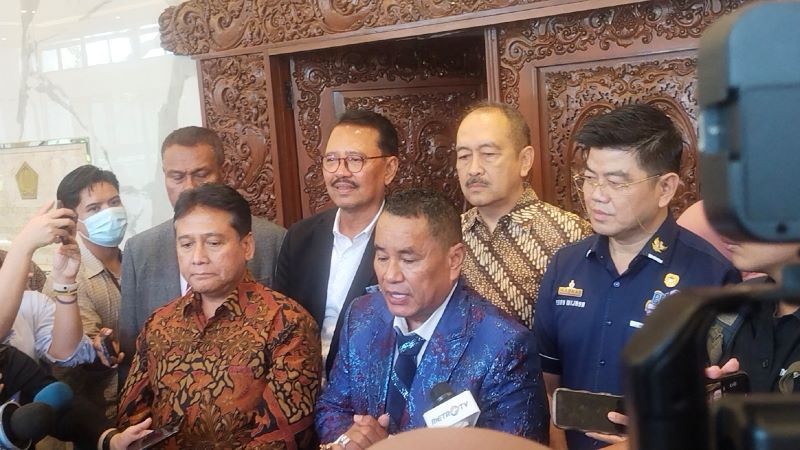 Hotman Minta Pajak Hiburan Turun hingga 5 Persen seperti di Thailand. (Foto: Selvianus/MNC Media)
