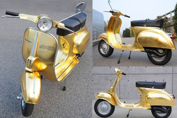 Inilah 7 Tips Merawat Vespa Tua. (FOTO: MNC MEDIA)