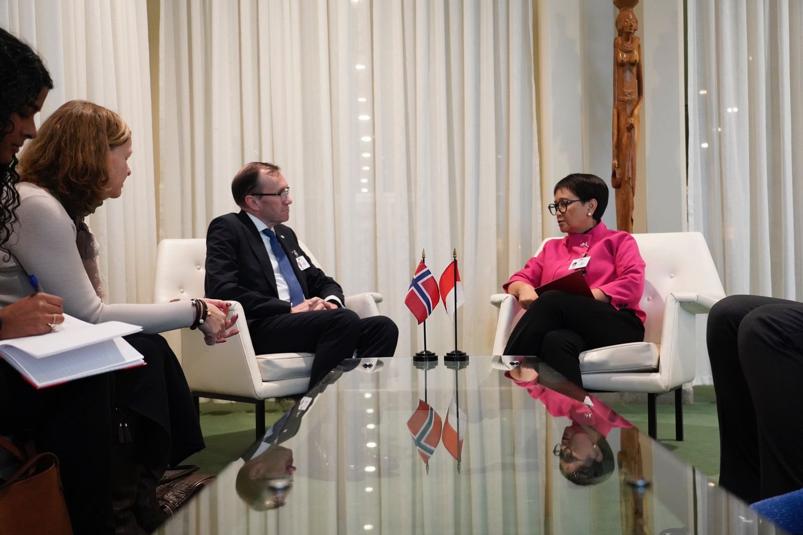 Norwegia Janjikan Rp3,9 Triliun untuk Transisi Energi di Indonesia. (Foto: MNC Media)