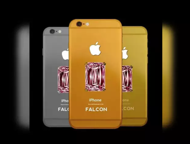 Falcon Supernova iPhone 6 Pink Diamond, Ponsel Custom Senilai Ratusan Miliar Rupiah. (Foto: The Economic Times)