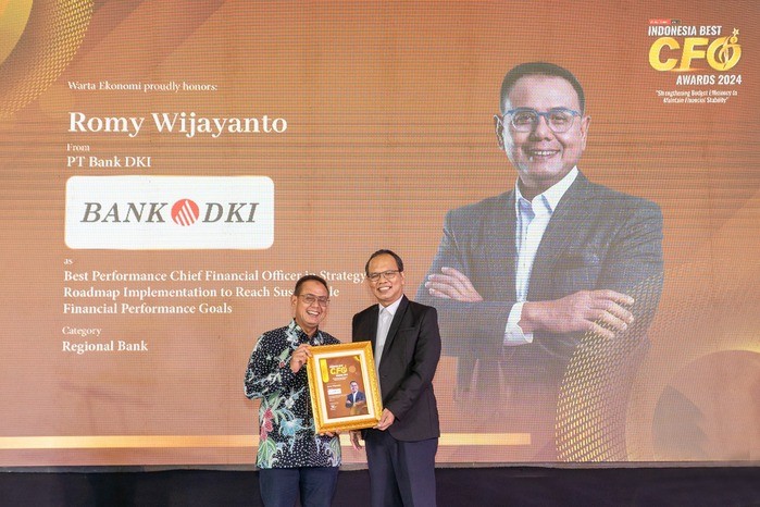 Kinerja Finansial Moncer, Direktur Keuangan Bank DKI Panen Apresiasi (foto: MNC Media)