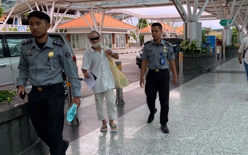 Bule asal Amerika Serikat (AS) dideportasi dari Bali (Imigrasi Bali)