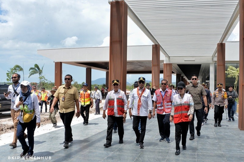 Tak Hanya APBN, Bandara Singkawang Dibangun dari Dana Sumbangan Pengusaha (Foto Dok BKIP Kemenhub)