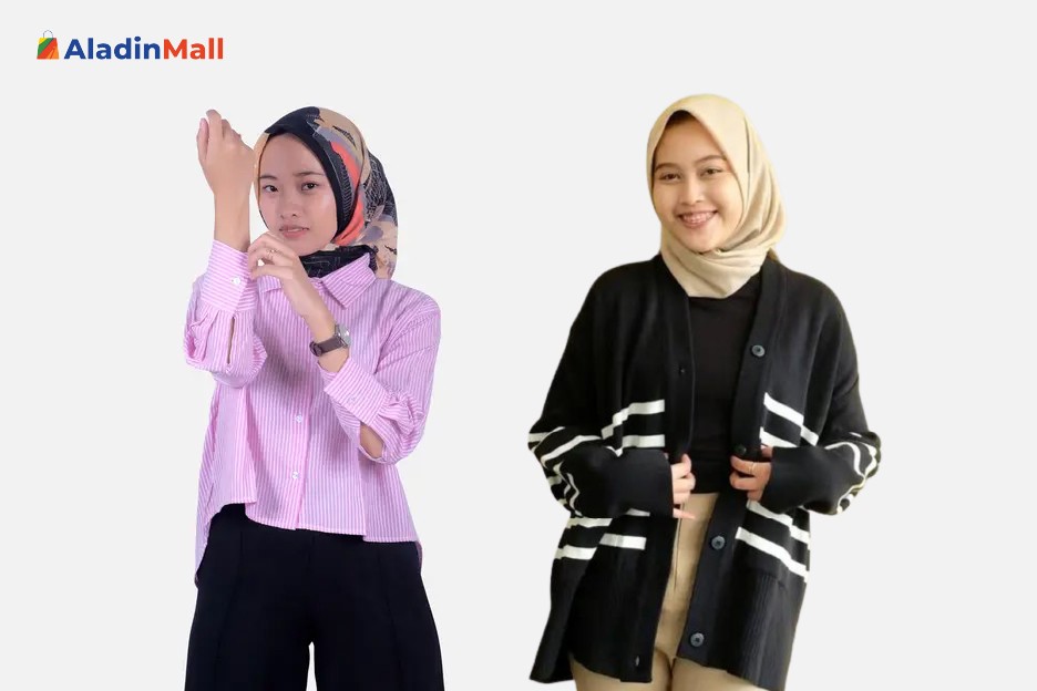 Modis dan Stylish, Ini Lima Inspirasi Outfit Kuliah Hijab Paling Disukai 2023. (Foto: MNC Media)