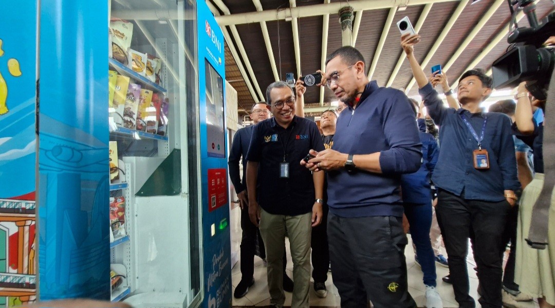 BUMN Kembali Resmikan Vending Machine di Terminal I, II, dan III Bandara Soetta (FOTO:Dok Ist)