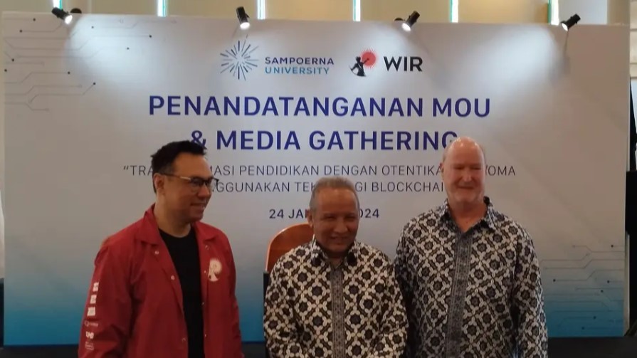 Sasar Sektor Pendidikan, Wir Asia (WIRG) Terbitkan Ijazah Berbasis Blockchain (foto: MNC media)