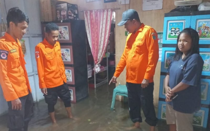 Banjir menerjang tiga desa wilayah Ogan Ilir, Sumatra Selatan. (BPBD)
