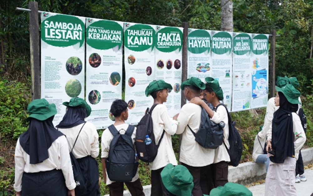 Bakti BCA Gelar Student Goes to Nature 2025, Ajak Pelajar Kenali Orang Utan