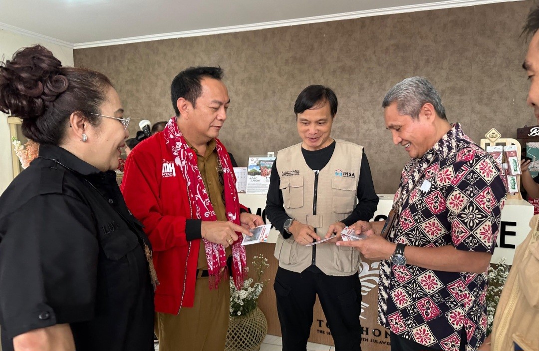 Dukung Tomohon Visitor Centre, BNI (BBNI) Dukung Digitalisasi Ekosistem Pariwisata (FOTO:Dok BNI)