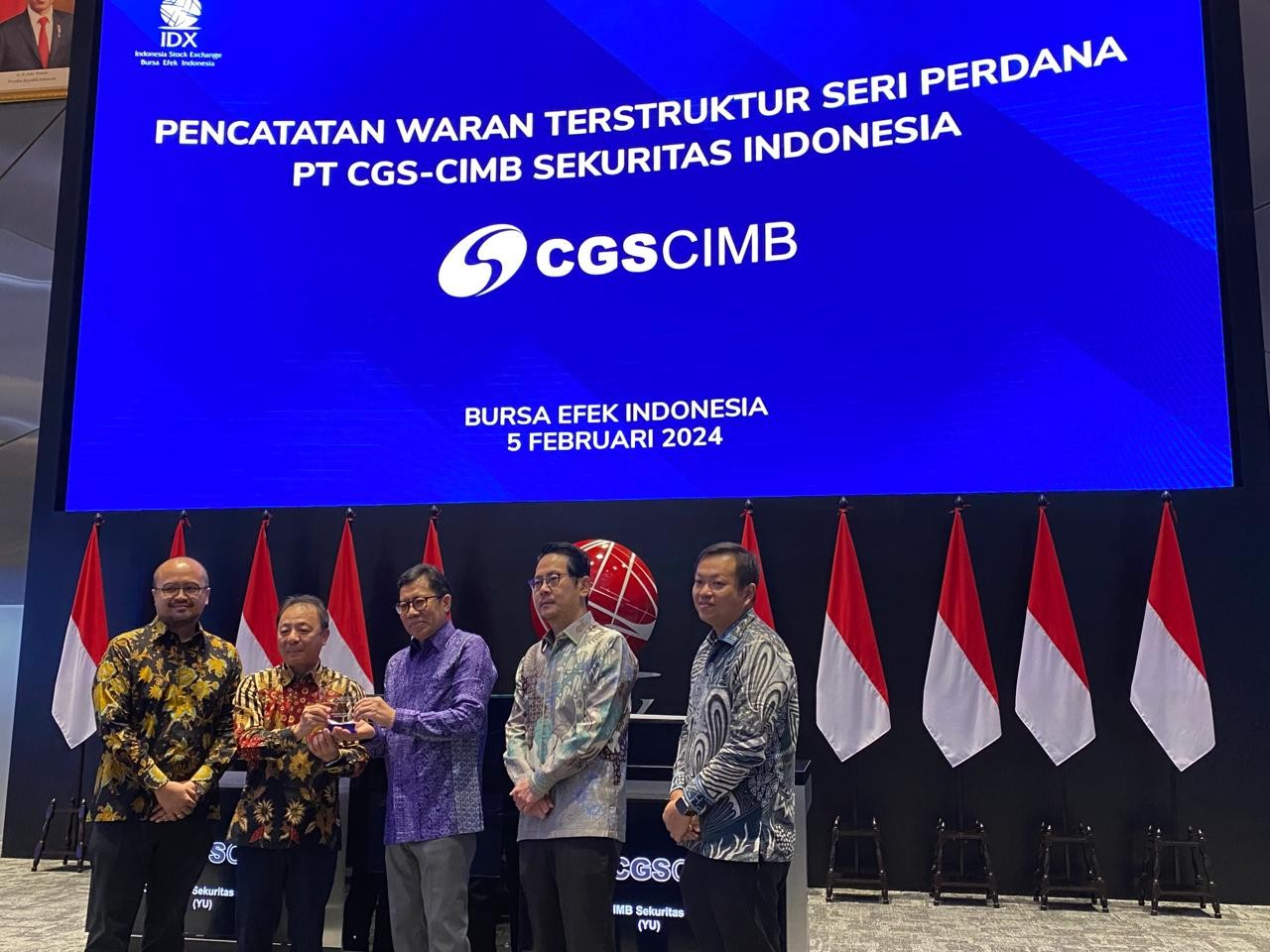 CGS-CIMB Sekuritas Incar Penerbitan 100 Waran Terstruktur di 2024 (foto: MNC Media)