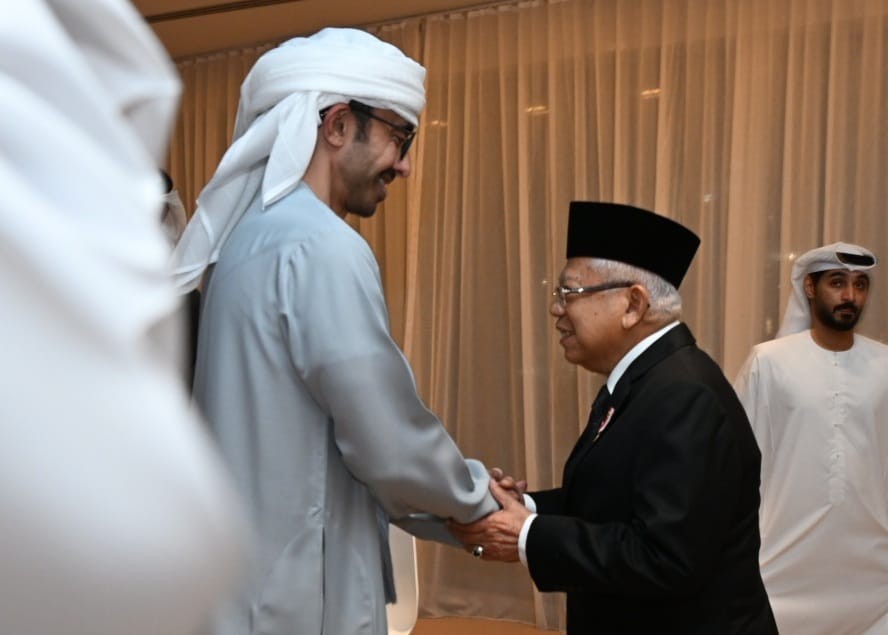 Bertemu Menlu UEA, Wapres Bahas Peluang Peningkatan Kerja Sama (FOTO:Dok Ist)