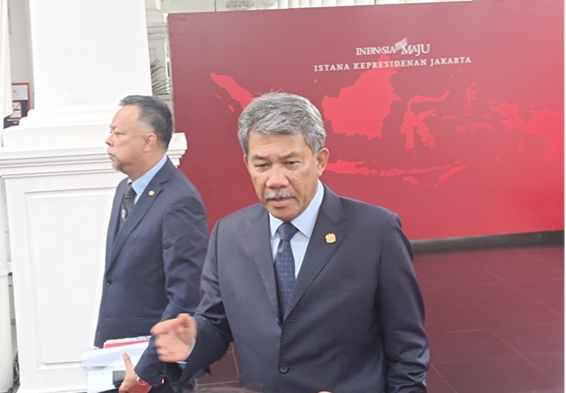 Menlu Malaysia Temui Jokowi di Istana, Bahas Apa Saja? (Foto Raka Dwi)