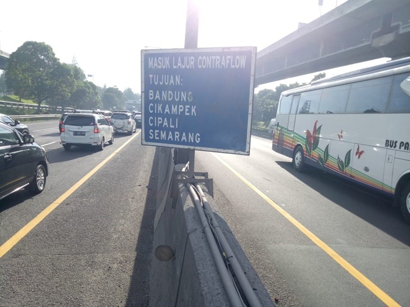Jasamarga Catat 209.095 Kendaraan Masuk Bandung Lewat Pasteur. (Foto: MNC Media)