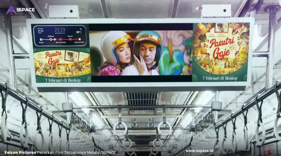 Era Media Sejahtera (DOOH) Pasarkan Film Terbaru dari Falcon Picture melalui SSPACE (FOTO:Dok DOOH)