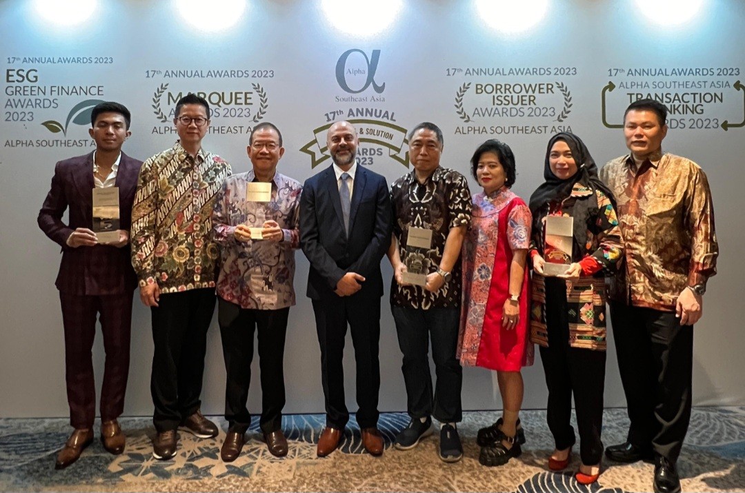 Hillcon (HILL) dan OKI Pulp Sabet Penghargaan dari Alpha Southeast Asia (FOTO:Dok Ist)