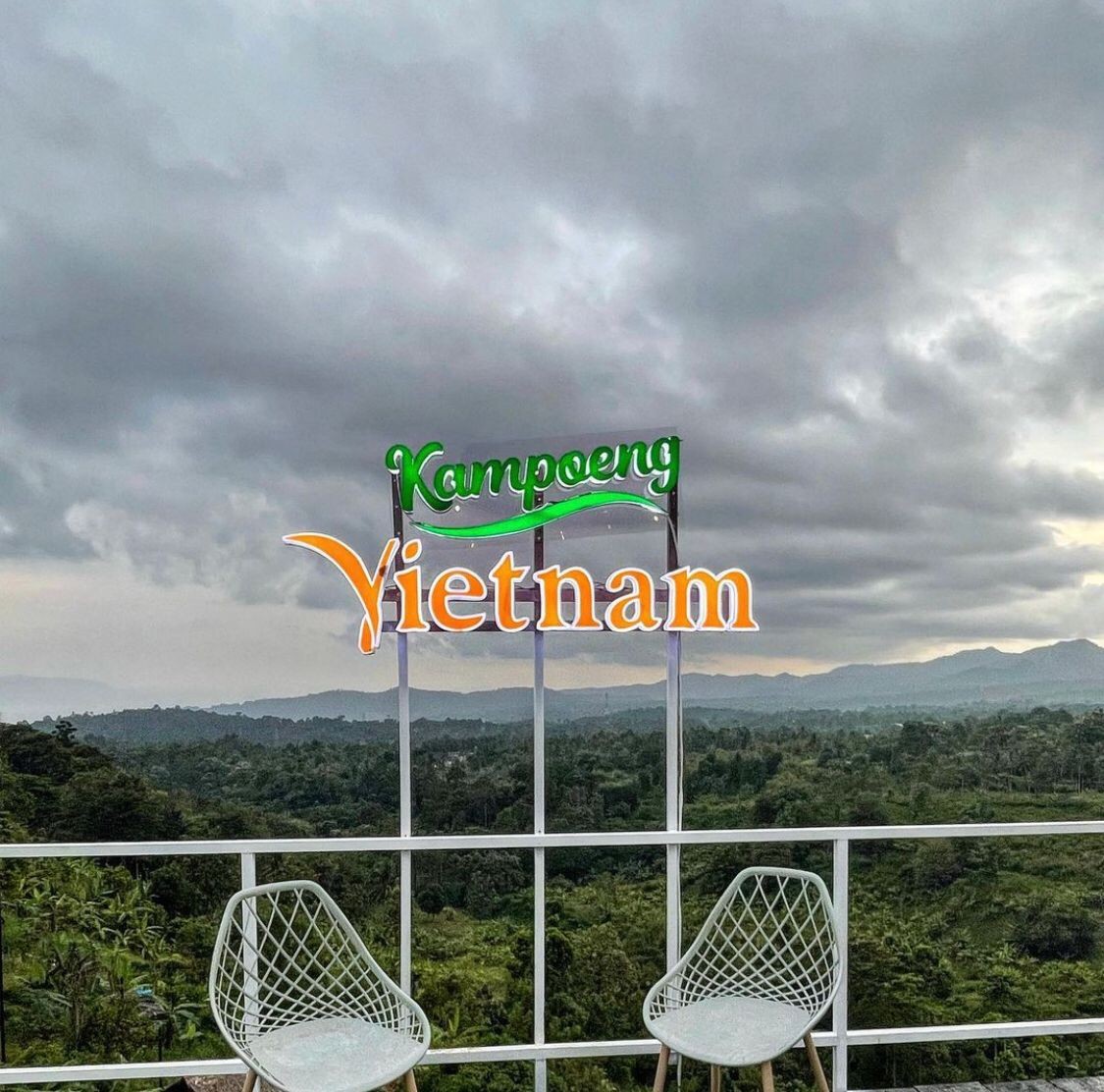 Kampung Vietnam Bandar Lampung, Spot Wisata Hits untuk Lokasi Liburan Keluarga. (Foto: Instagram/Kampoeng Vietnam)