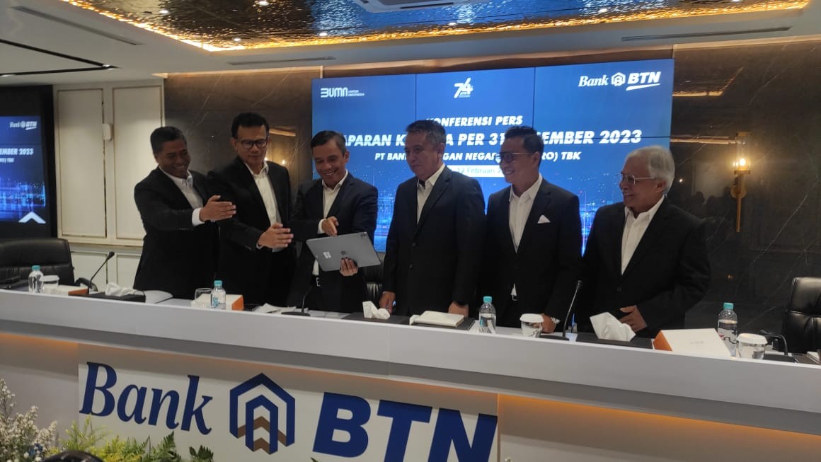 Laba BTN (BBTN) Capai Rp3,5 Triliun di 2023, Tumbuh 15 Persen (FOTO:Dok BTN)