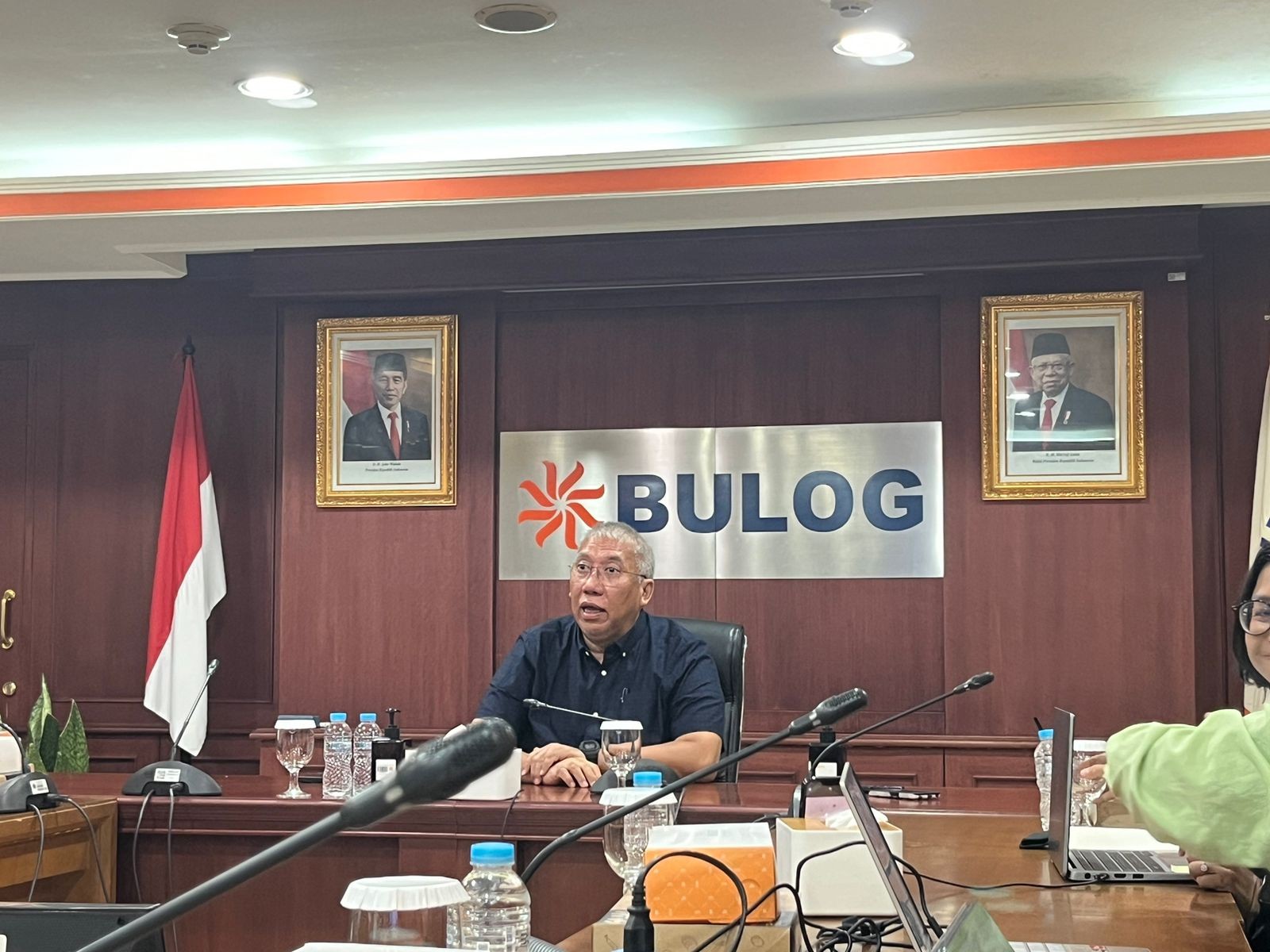 Respons Dirut Bulog soal Impian Erick Thohir Merger BUMN Pangan dan Pupuk. (Foto MNC Media)