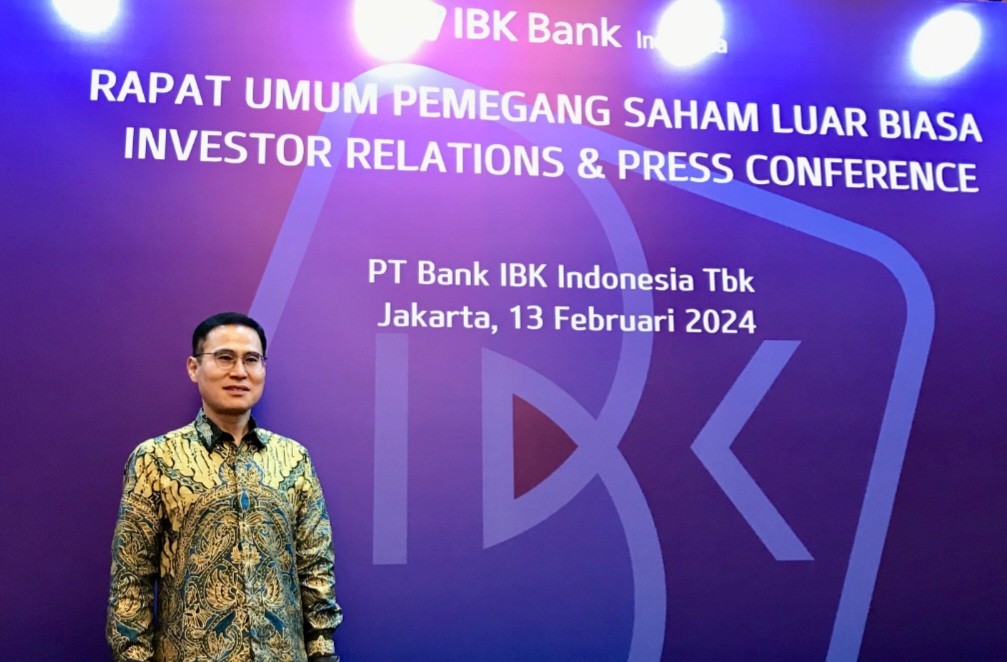 Bank IBK Indonesia (AGRS) Angkat Oh In Taek jadi Dirut Baru (FOTO:Dok Ist)