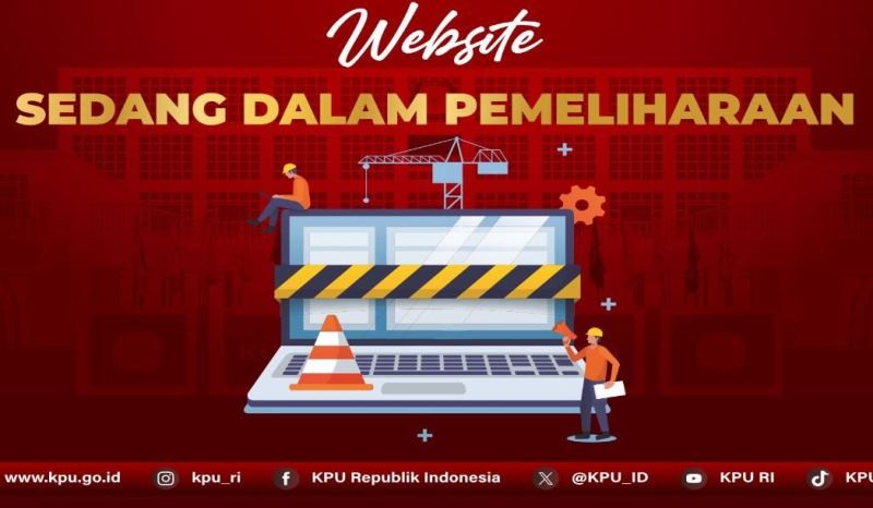Situs KPU Down di Hari Pemilu 2024, Ini Jawaban Pakar (Foto: tangkapan layar website KPU)