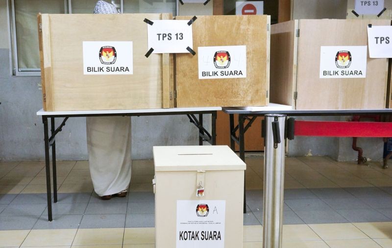 3 Aturan Baku yang Tidak Boleh Dilakukan di Bilik Suara. (FOTO: MNC MEDIA)