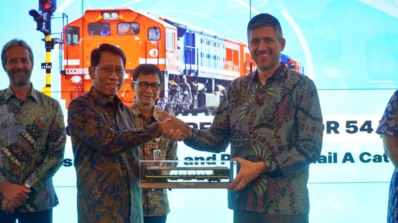 KAI Gandeng Perusahaan Asal AS Kerja Sama Pengadaan 54 Lokomotif. (Foto: MNC Media)
