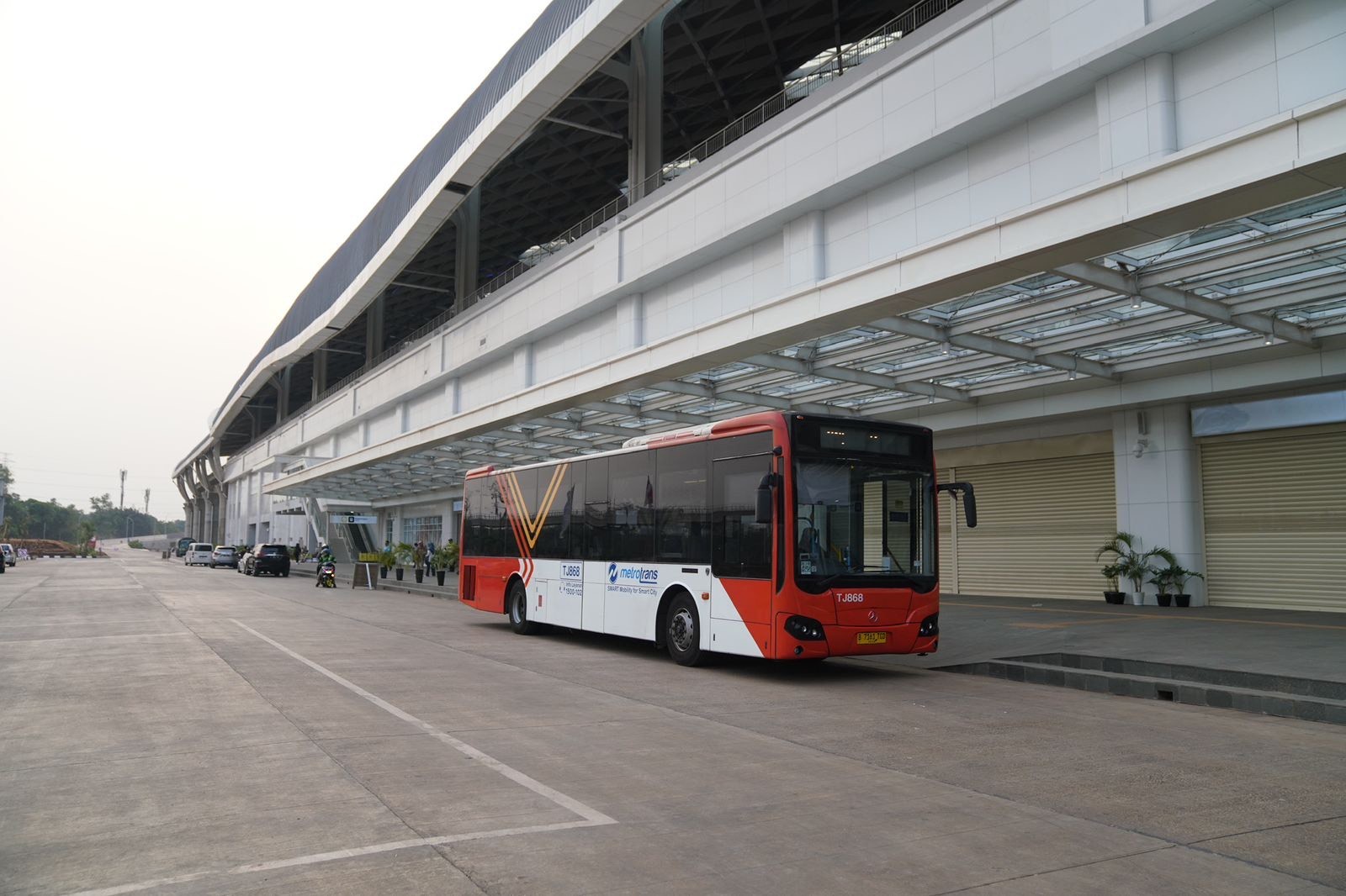 Akses Tol ke Stasiun Kereta Cepat Halim Ditutup Permanen per 18 Februari 2024.  (Foto KCIC)