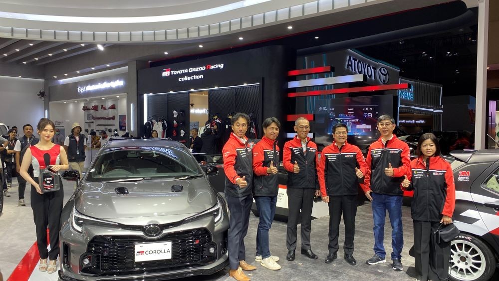 Toyota Resmi Buka Pemesanan GR Corolla di Ajang IIMS 2024. Foto: MNC Media.