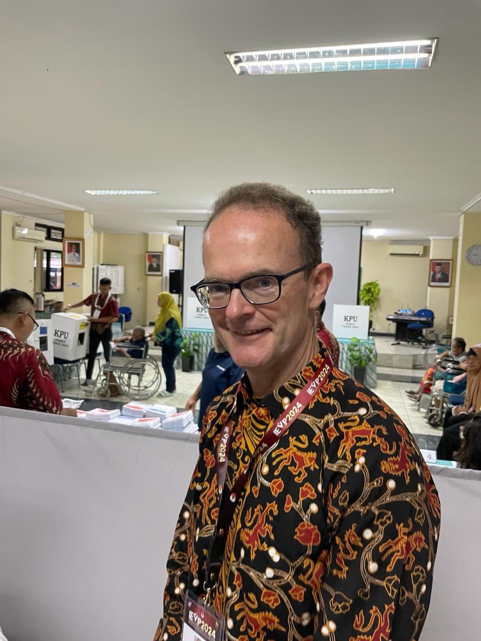 Inggris Sebut Pemilu Indonesia Pesta Demokrasi Terbesar. (Foto: Twiter/@DomJermey)